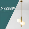 Drap | LED Glass Balls Chandelier in Nordic Style