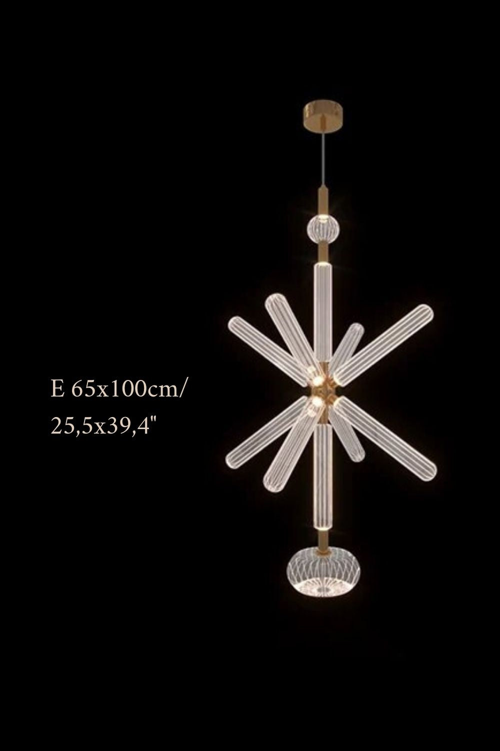 Plascassier | Creative Glass Chandelier For Staircase