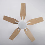 European Styled Solid Wood Ceiling Fan with Remote Control