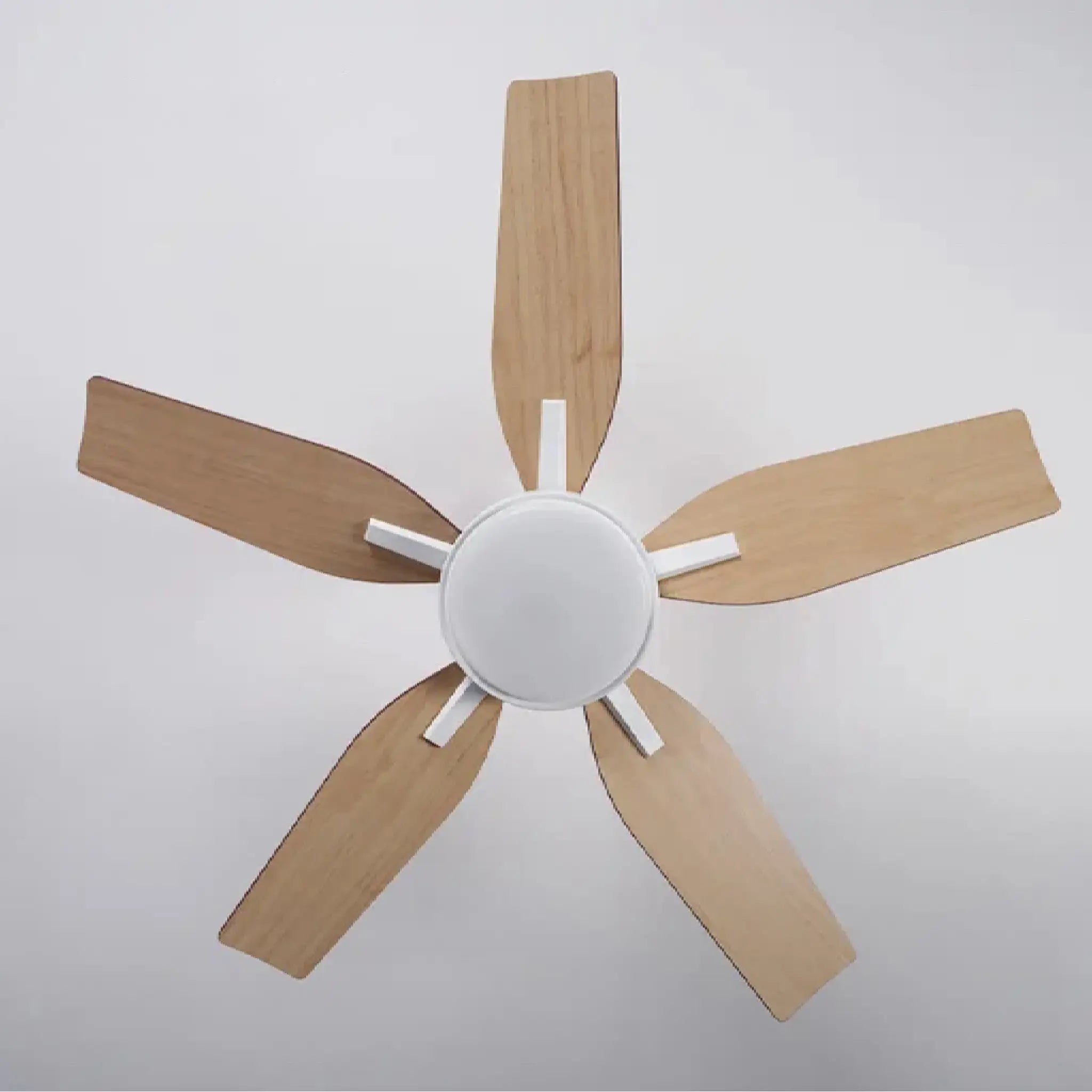 European Styled Solid Wood Ceiling Fan with Remote Control
