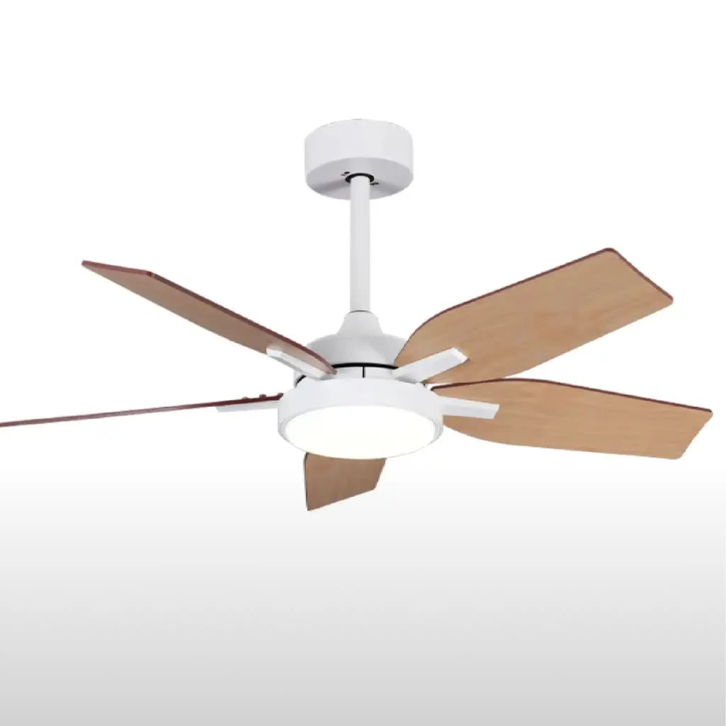 European Styled Solid Wood Ceiling Fan with Remote Control