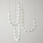 Fluhli | Gentle Pearl Necklace LED Pendant Light