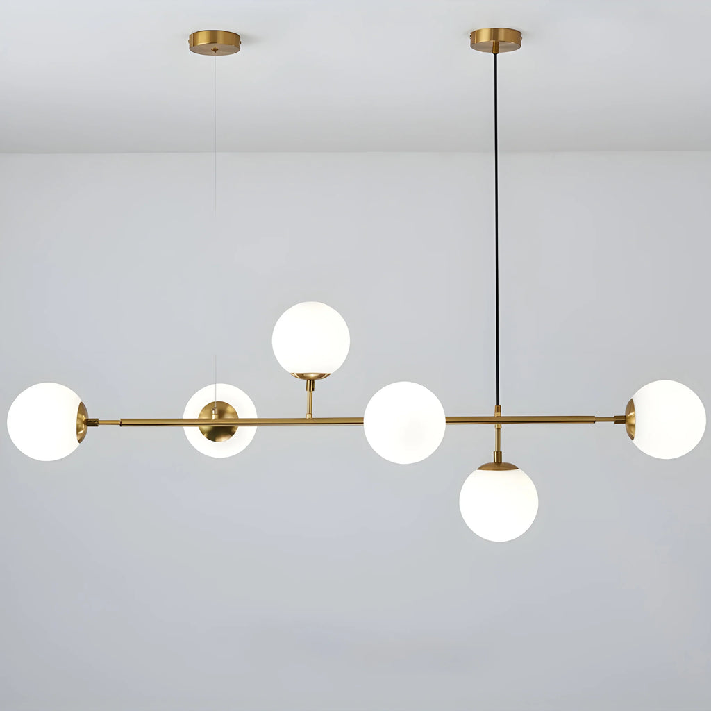 Igliano | Creative LED Pendant Light in the Shape of Glass Ball for Dining Room