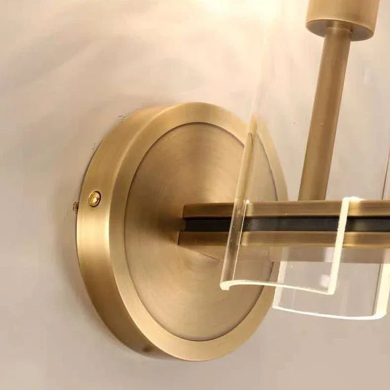 Creative Glass Wall Lamp in Romantic Style for Living Room, Bedroom