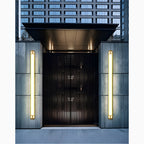 Black/Gold Outdoor Waterproof LED Long Wall Lamp for Garden, Villa, Porch