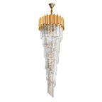 Monaco | Luxurious Grand Gold Crystal Chandelier
