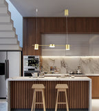 Seranon Minimalistic Black/Gold Pendant Lamp