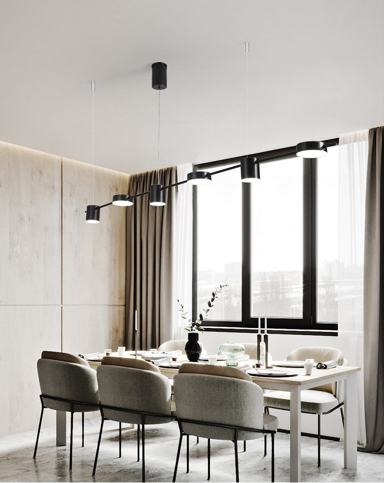 Seranon Minimalistic Black/Gold Pendant Lamp
