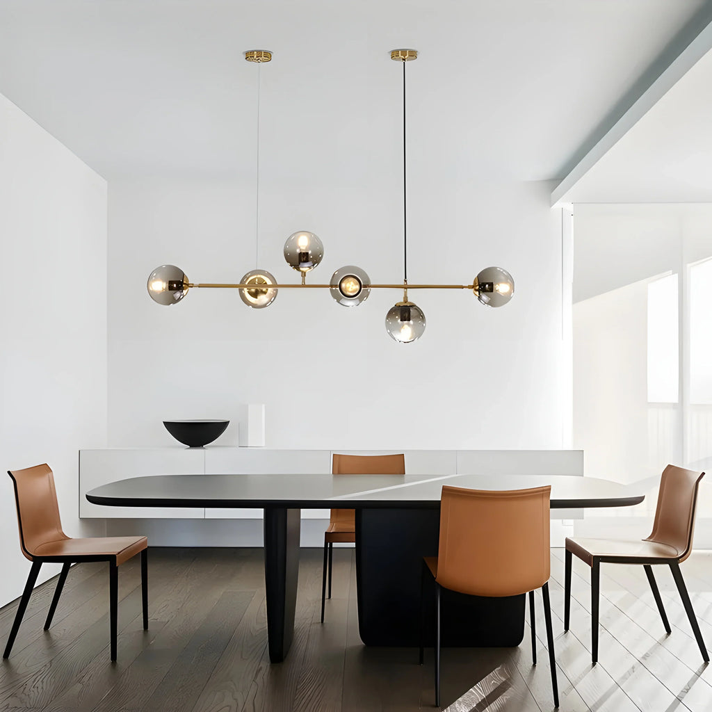Igliano | Creative LED Pendant Light in the Shape of Glass Ball for Dining Room