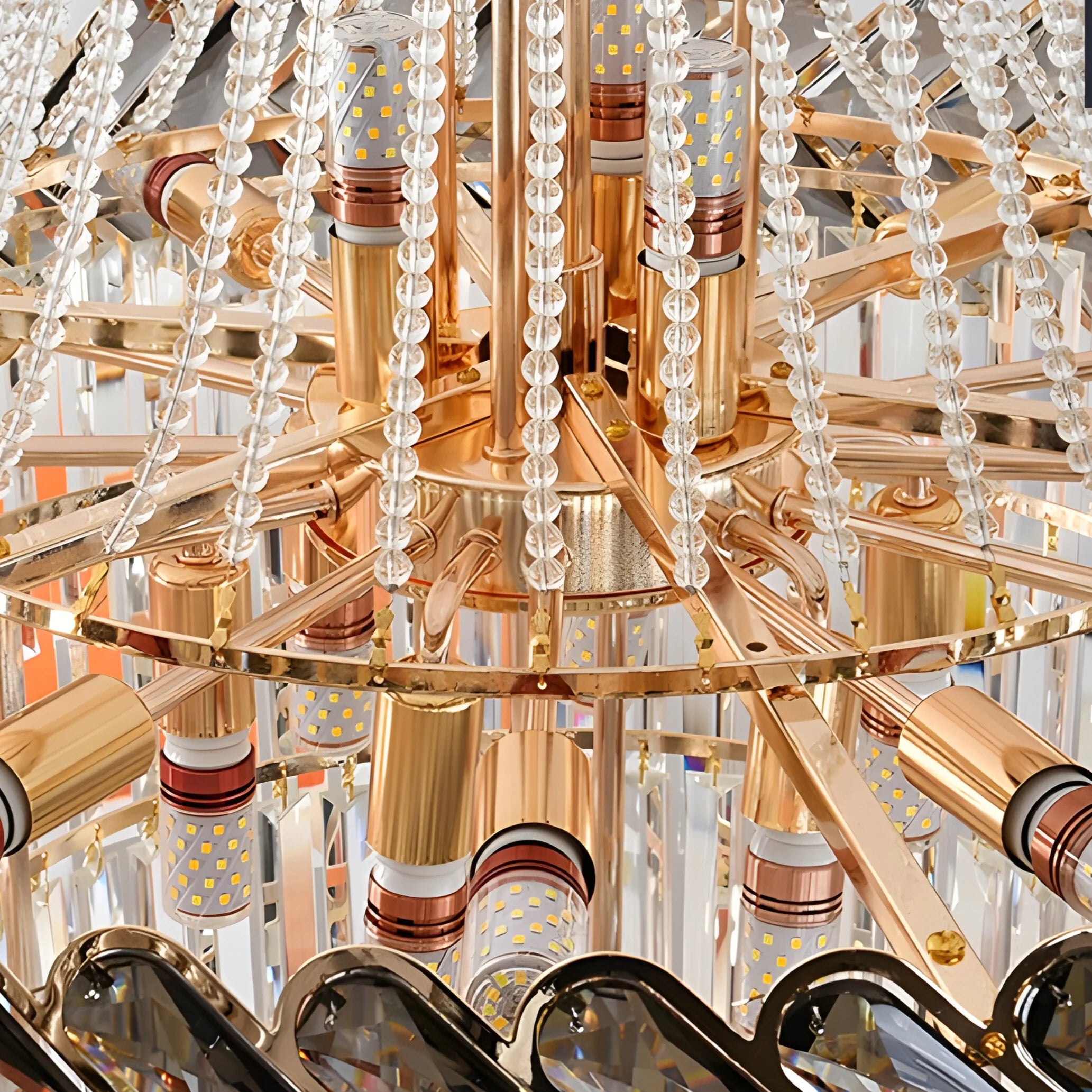 Juan-les-Pins | Big Luxury Crystal Chandelier Opulent Elegance