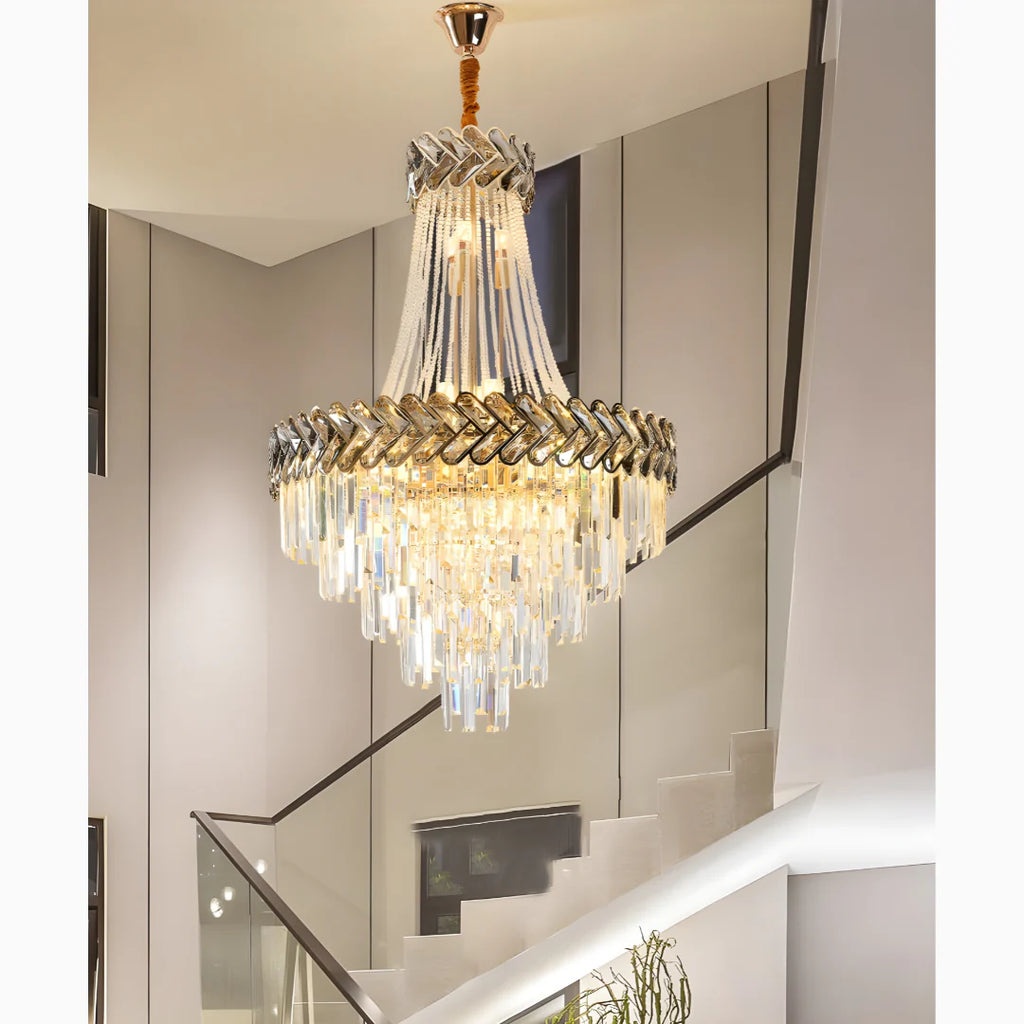 Juan-les-Pins | Big Luxury Crystal Chandelier Opulent Elegance