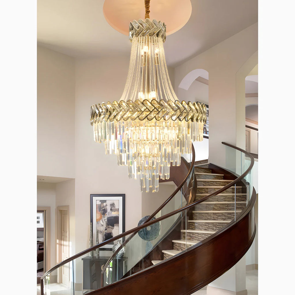 Juan-les-Pins | Big Luxury Crystal Chandelier Opulent Elegance