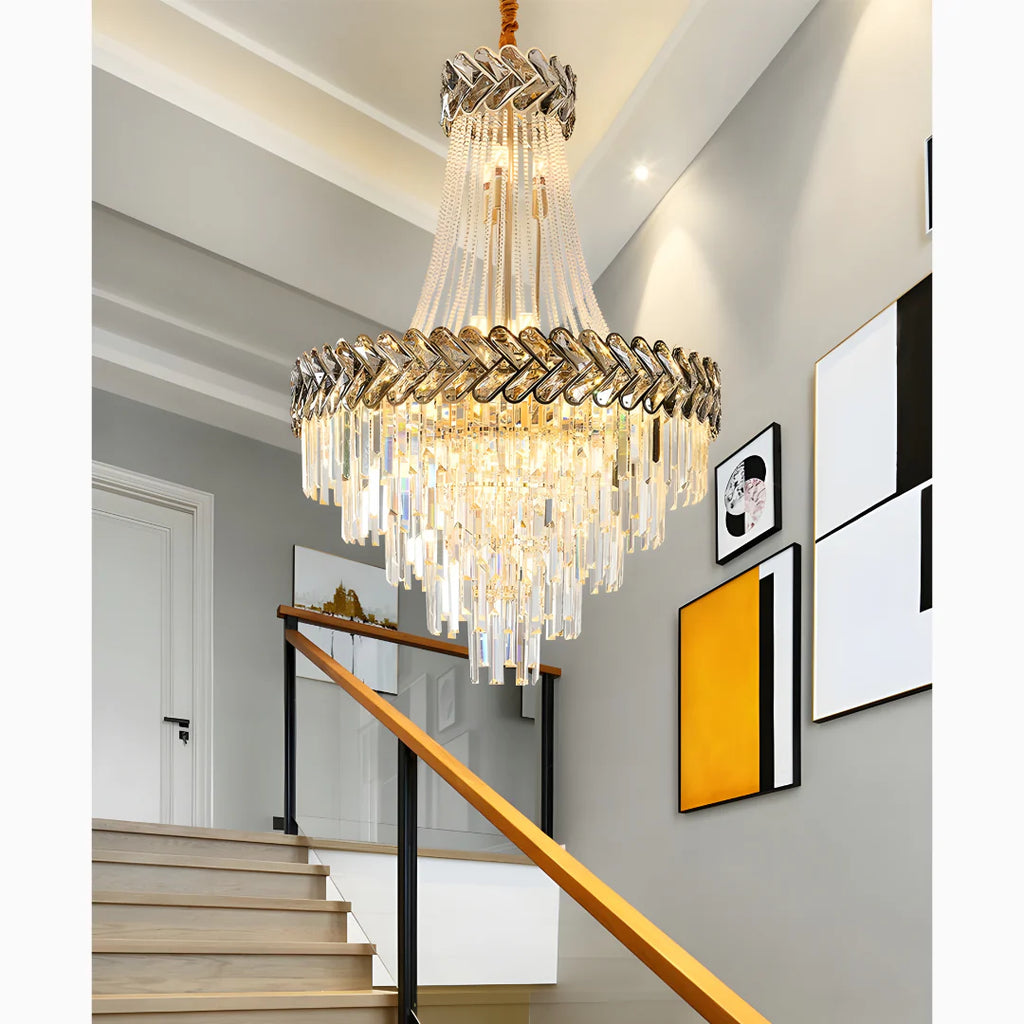 Juan-les-Pins | Big Luxury Crystal Chandelier Opulent Elegance