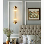 Luxury Crystal Wall Lamp in Nordic Style for Living Room, Bedroom