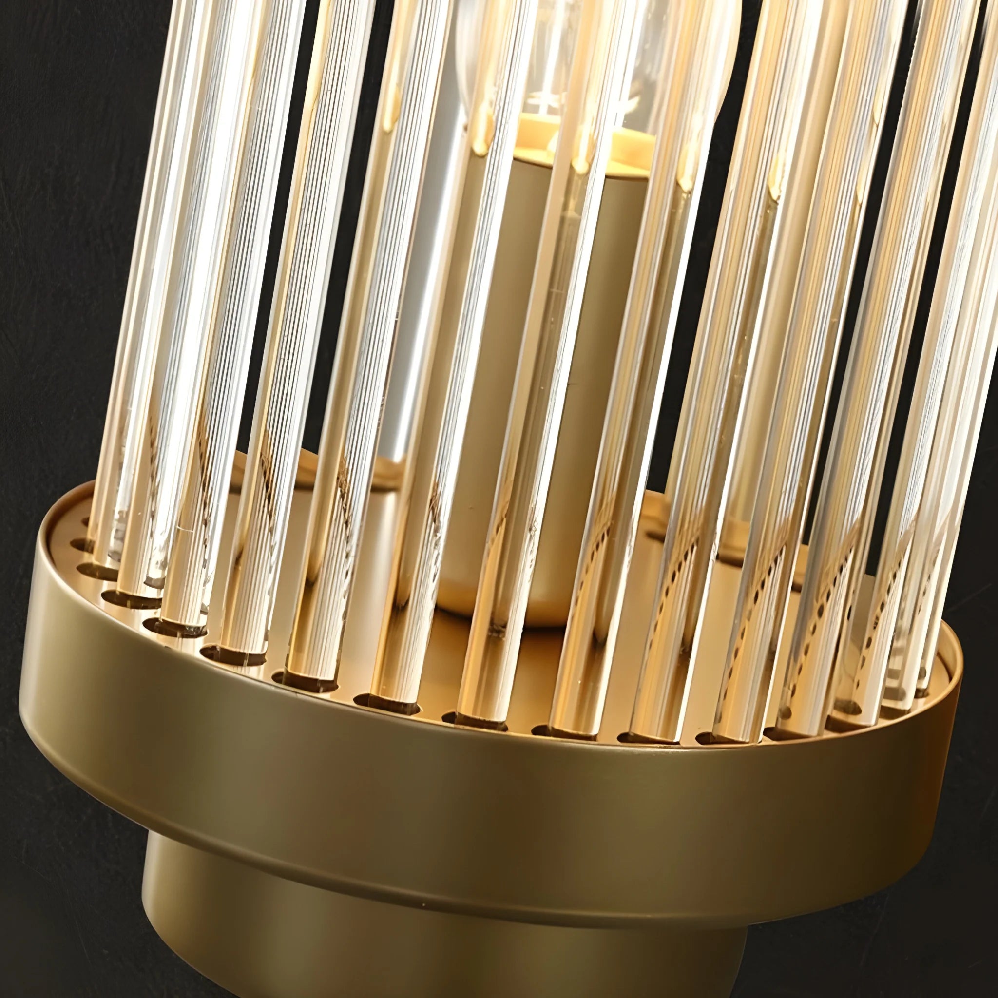 Luxury Crystal Wall Lamp in Nordic Style for Living Room, Bedroom