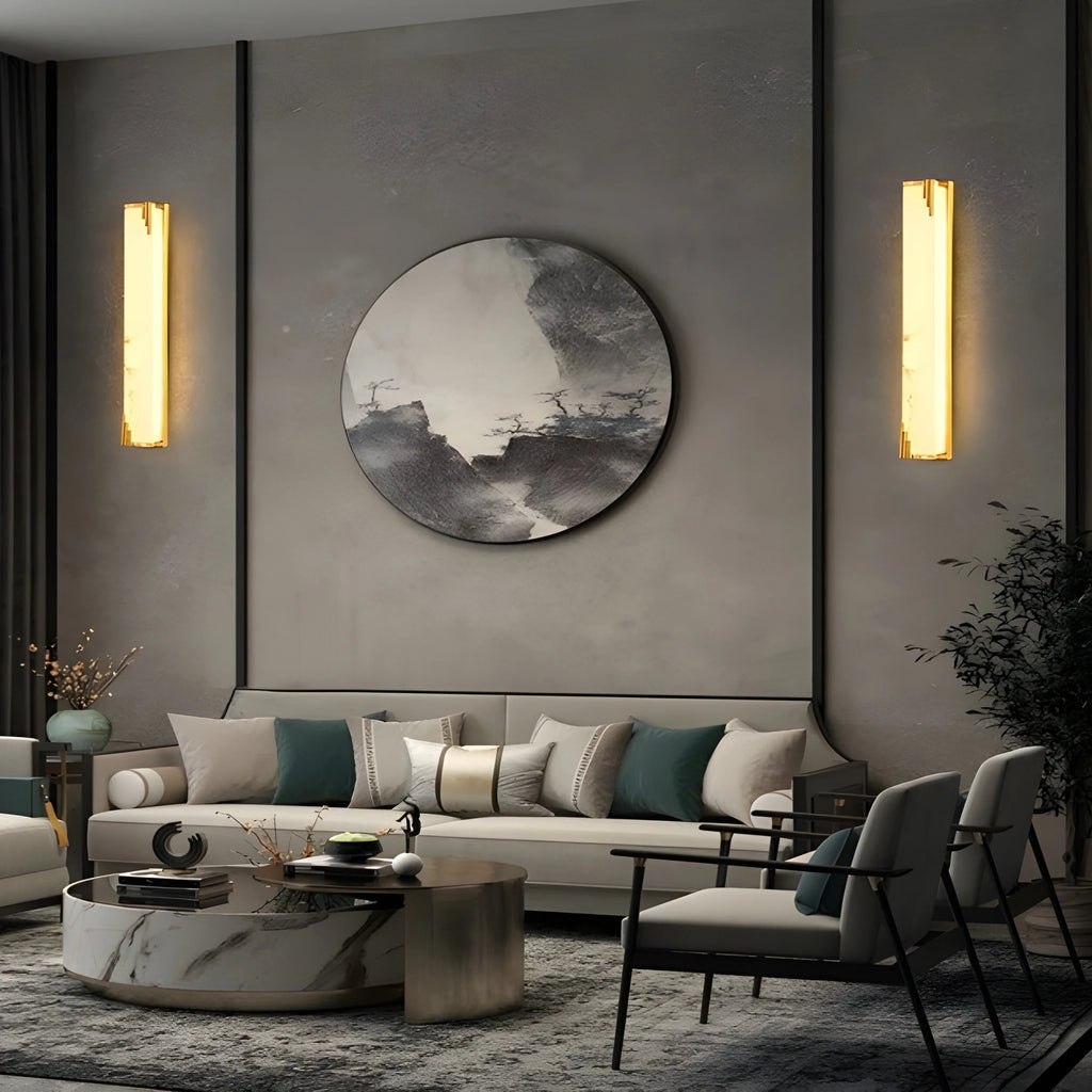 Luxury Marble Wall Lamp in Marvelous Style for Living Room, Bedroom