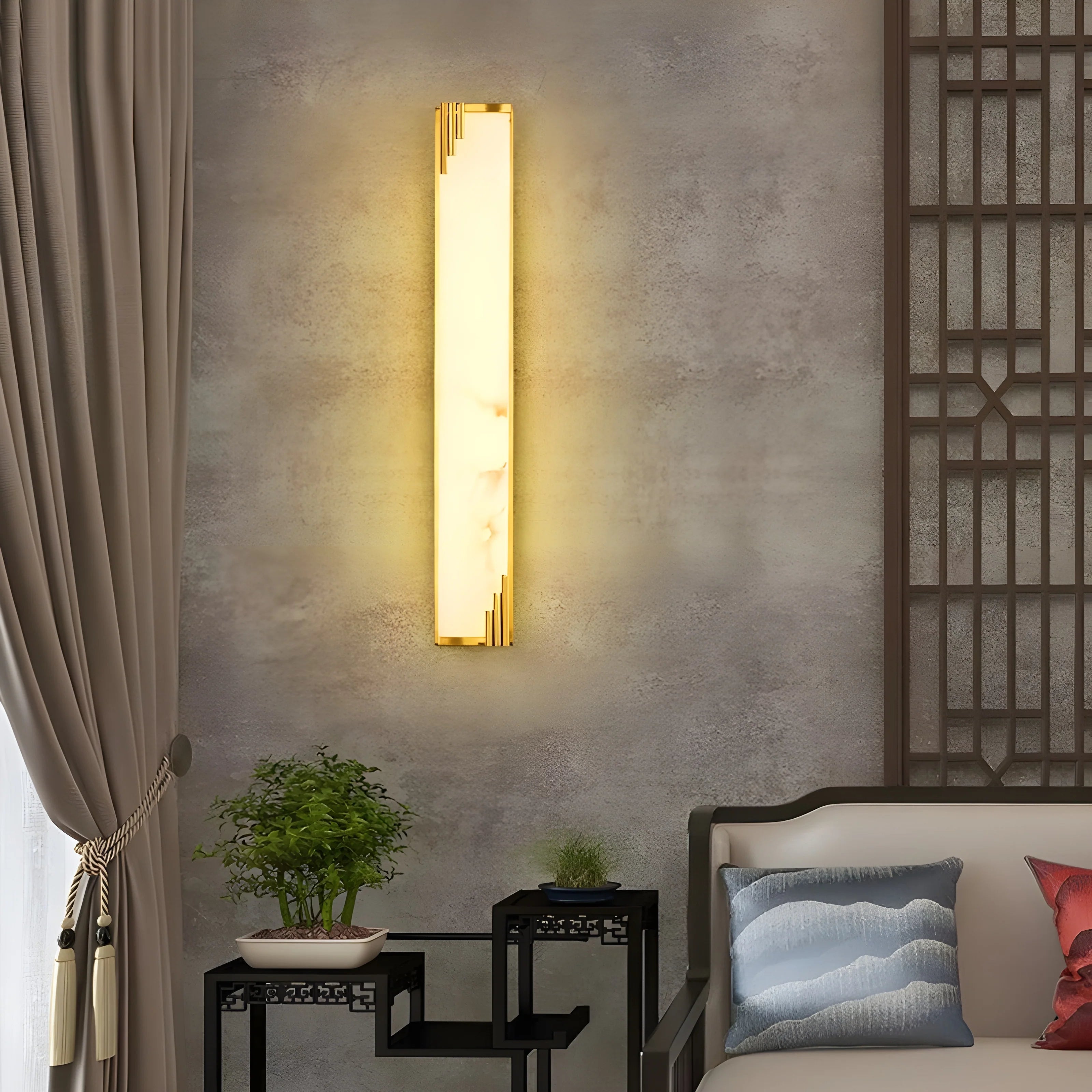 Luxury Marble Wall Lamp in Marvelous Style for Living Room, Bedroom