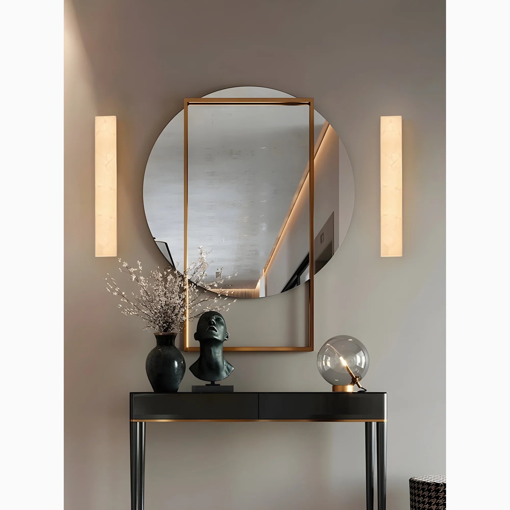 Luxury Marble Wall Lamp in Nordic Style for Living Room, Bedroom