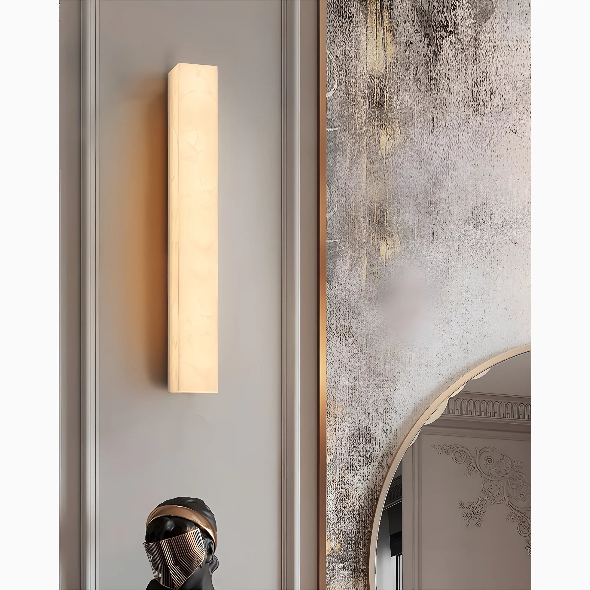 Luxury Marble Wall Lamp in Nordic Style for Living Room, Bedroom