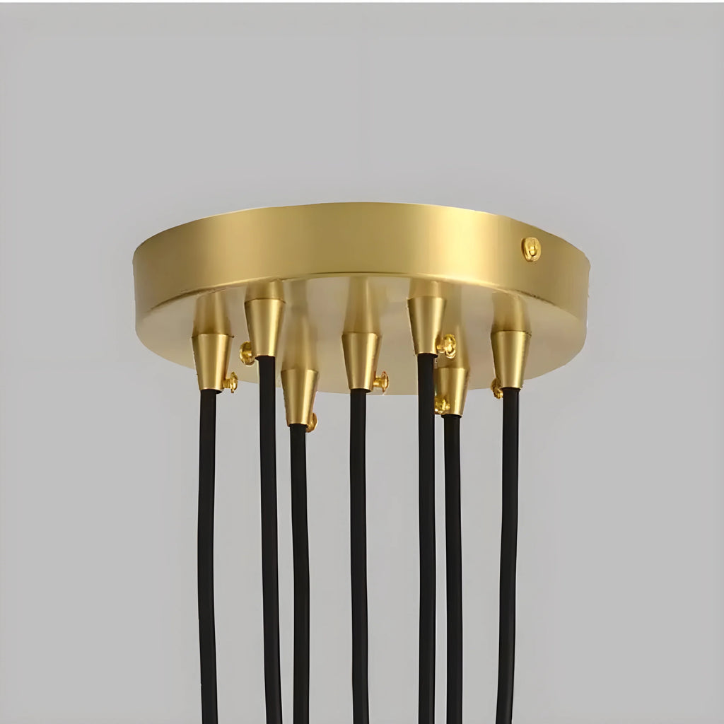 Cabris | Nordic Modern Long Glass Balls Chandelier