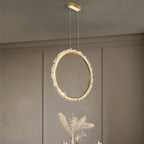 Aarau | Crystal Pendant Light in the Shape of Rings