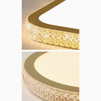 Abbiategrasso | Rectangle Crystal LED Ceiling Light