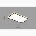 Abbiategrasso | Rectangle Crystal LED Ceiling Light