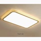Abbiategrasso | Rectangle Crystal LED Ceiling Light