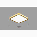 Abetone | Square Crystal LED Ceiling Light