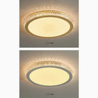 Abriola | Round Crystal LED Ceiling Light
