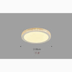 Abriola | Round Crystal LED Ceiling Light