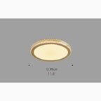 Abriola | Round Crystal LED Ceiling Light
