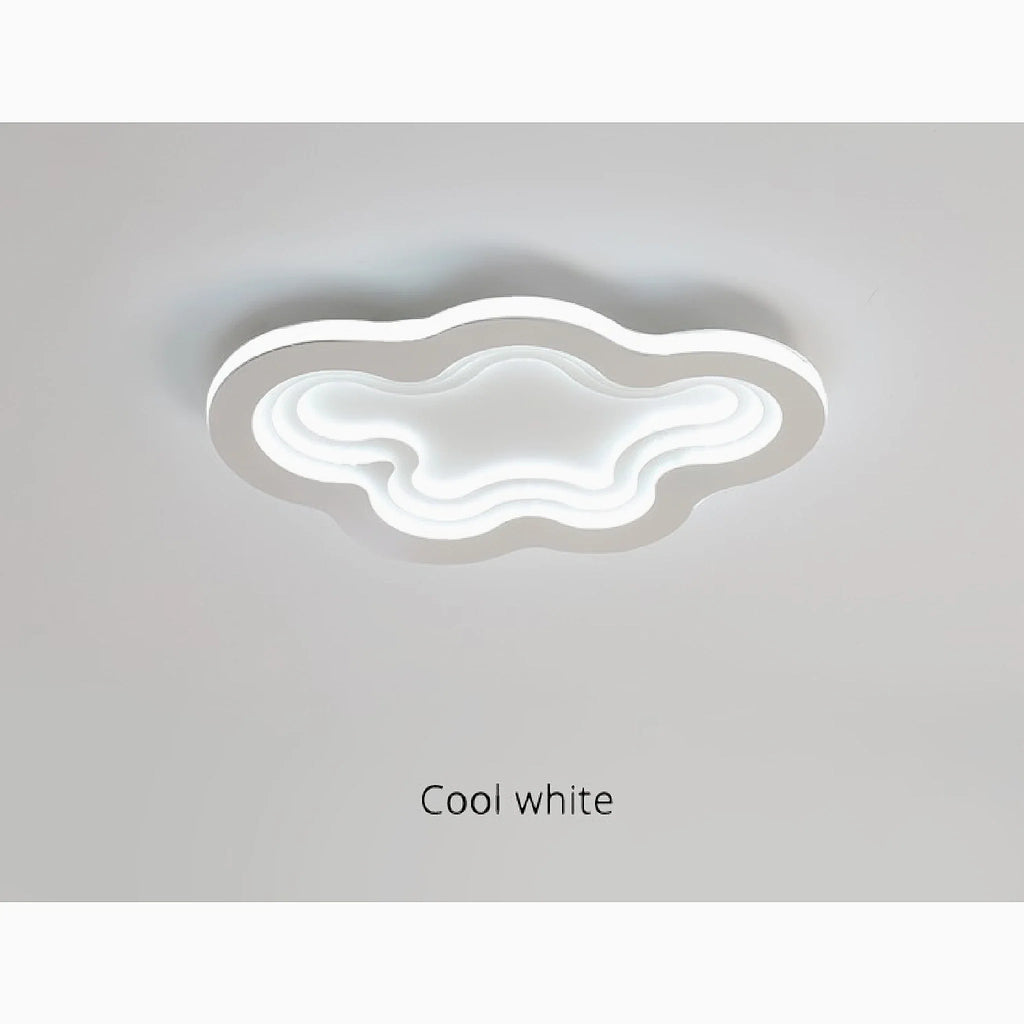 Acate | Minimalist Cloud LED Ceiling Light For Kids Room