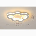 Acate | Minimalist Cloud LED Ceiling Light For Kids Room