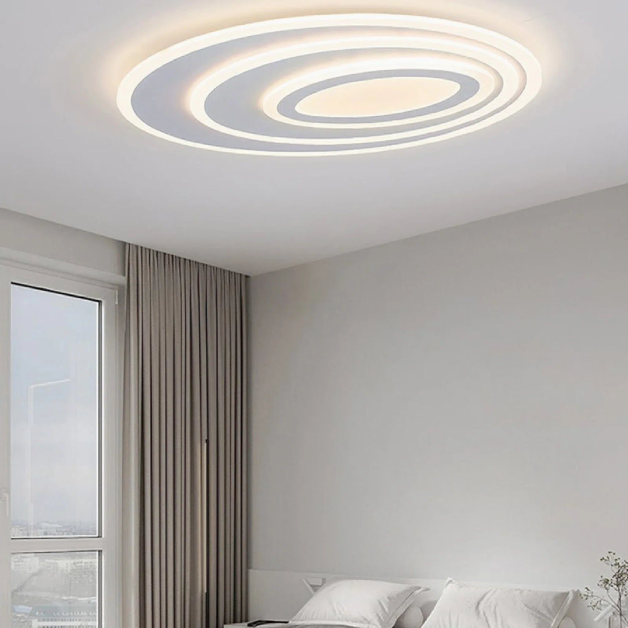 Acceglio | Minimalist Oval LED Ceiling Light