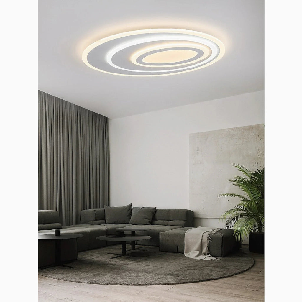 Acceglio | Minimalist Oval LED Ceiling Light