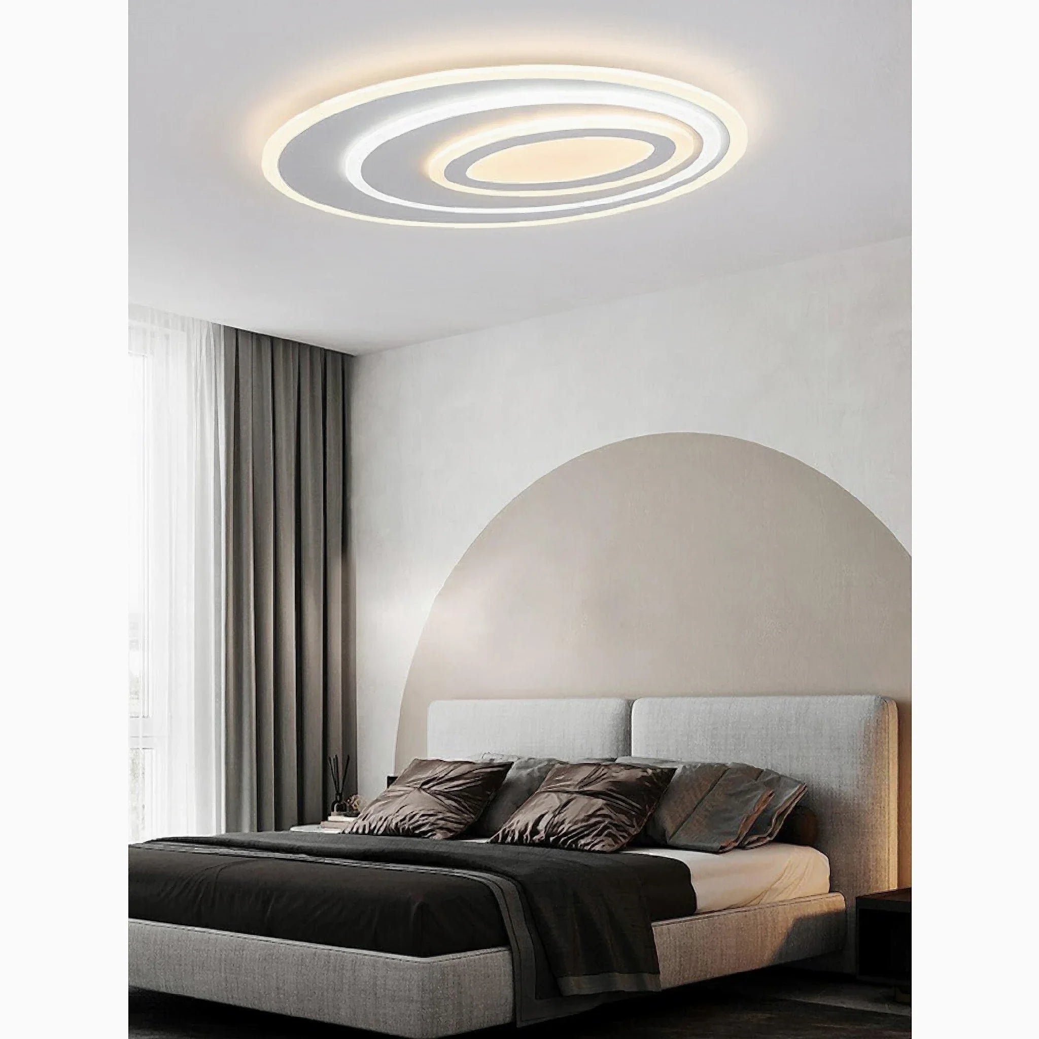 Acceglio | Minimalist Oval LED Ceiling Light