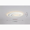 Acceglio | Minimalist Oval LED Ceiling Light