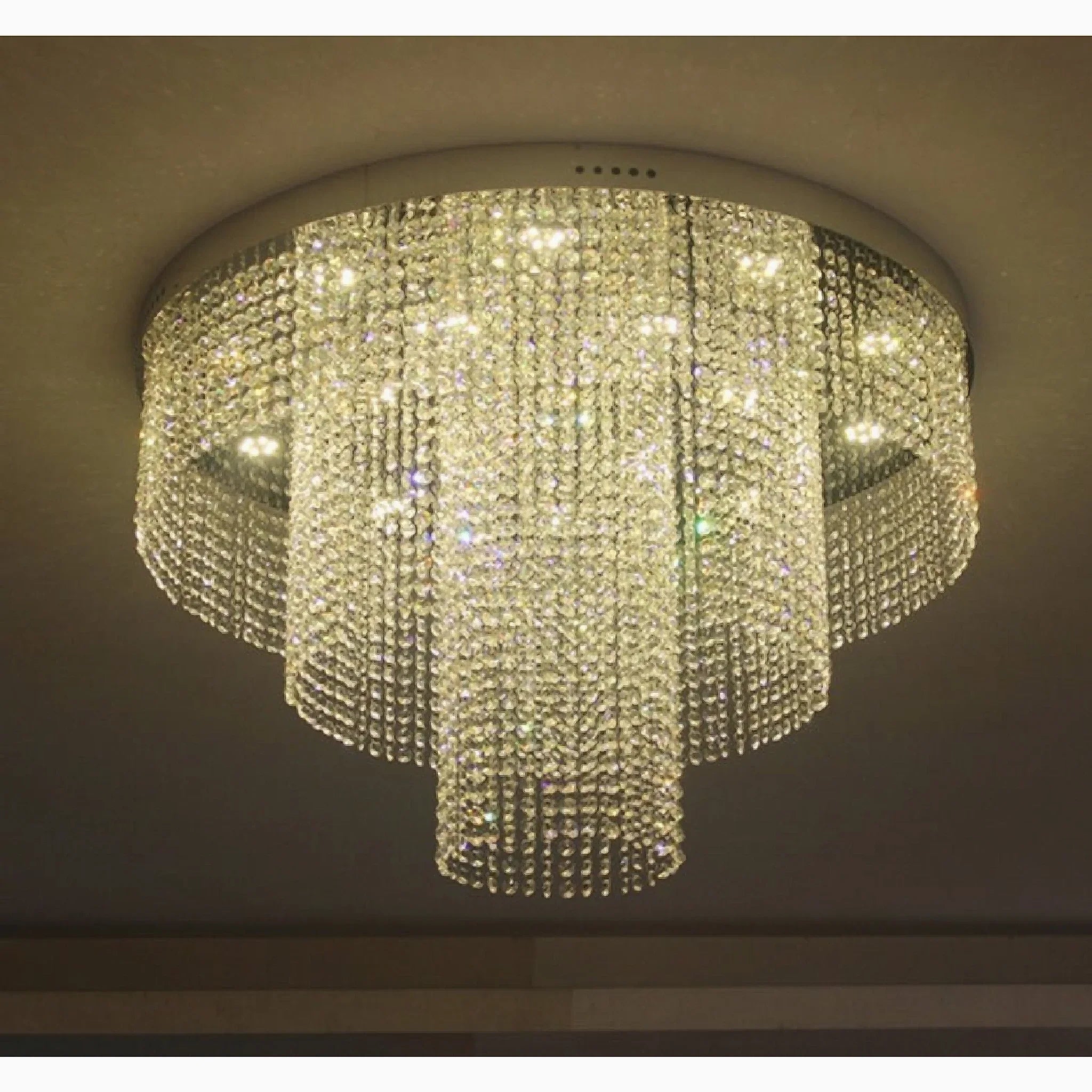 Accumoli | Modern Crystal LED Ceiling Lamp