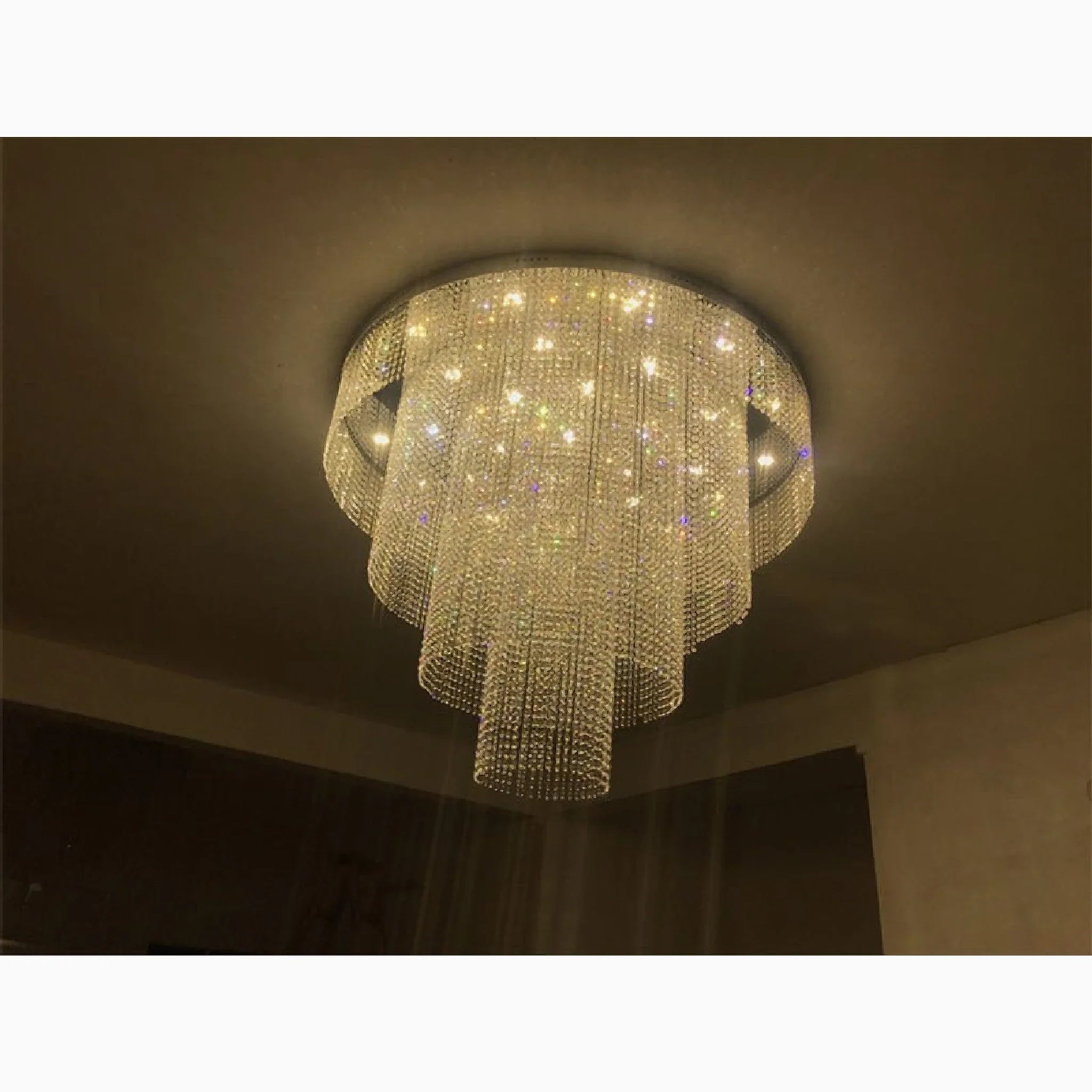 Accumoli | Modern Crystal LED Ceiling Lamp