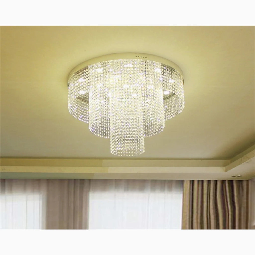Accumoli | Modern Crystal LED Ceiling Lamp