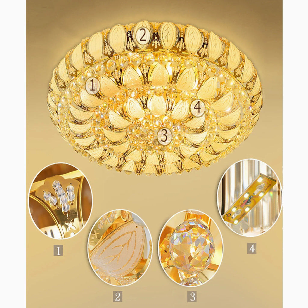 Acerenza | Luxury Modern Crystal LED Chandelier