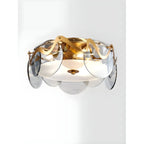 Acerra | Modern Drum Glass Ceiling LED Chandelier