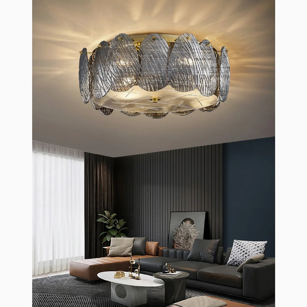 Aci | Modern Drum Ceiling LED Chandelier