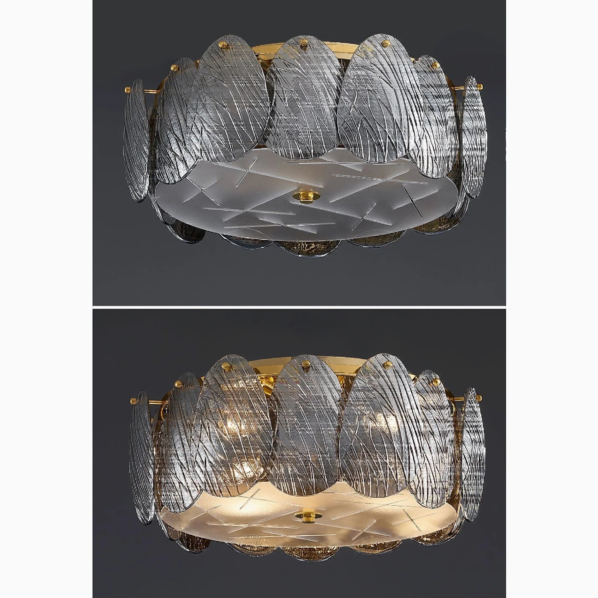 Aci | Modern Drum Ceiling LED Chandelier