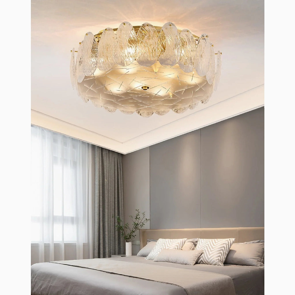 Aci | Modern Drum Ceiling LED Chandelier