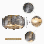 Aci | Modern Drum Ceiling LED Chandelier