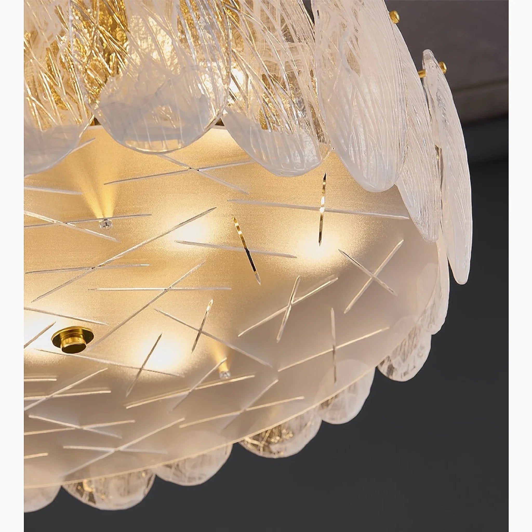 Aci | Modern Drum Ceiling LED Chandelier