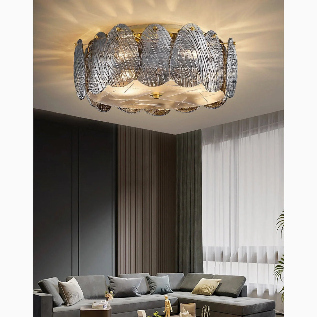 Aci | Modern Drum Ceiling LED Chandelier