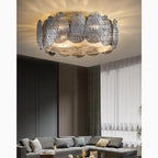 Aci | Modern Drum Ceiling LED Chandelier